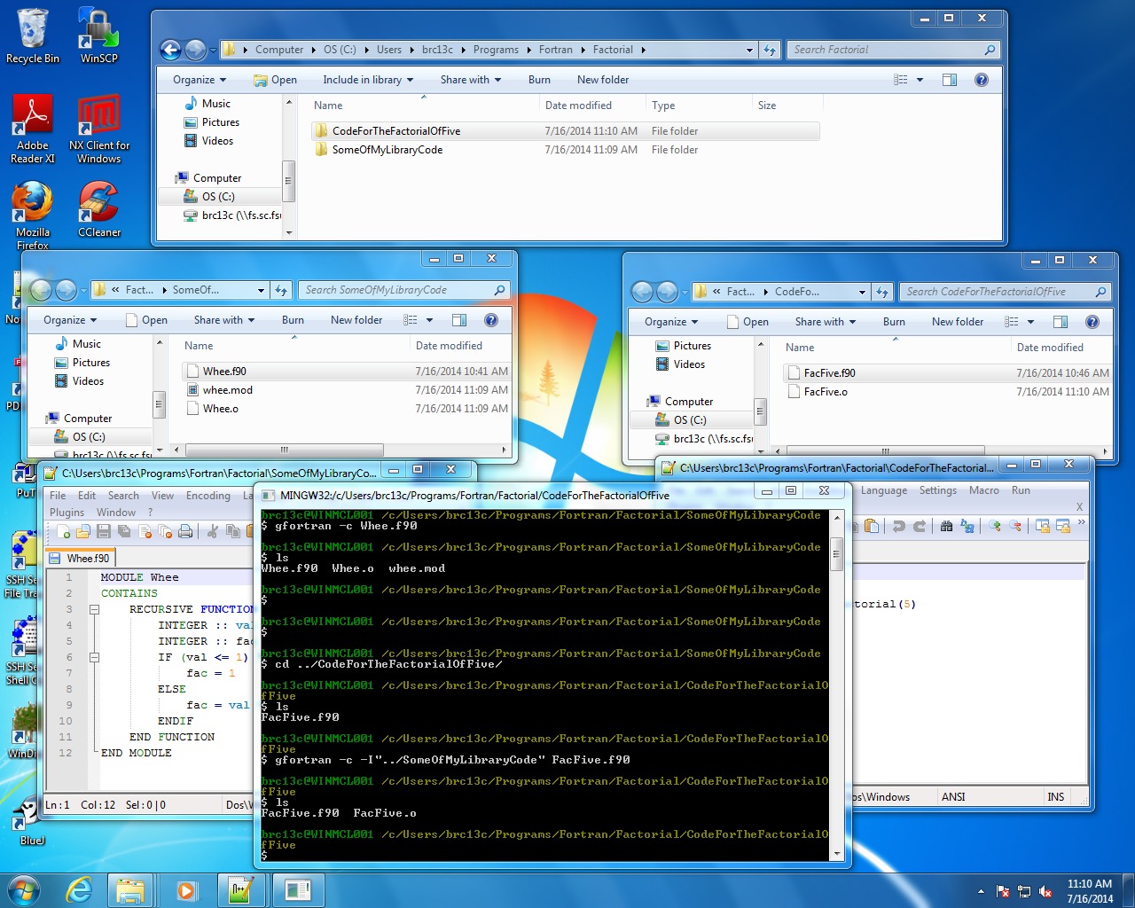 gfortran compiler for windows